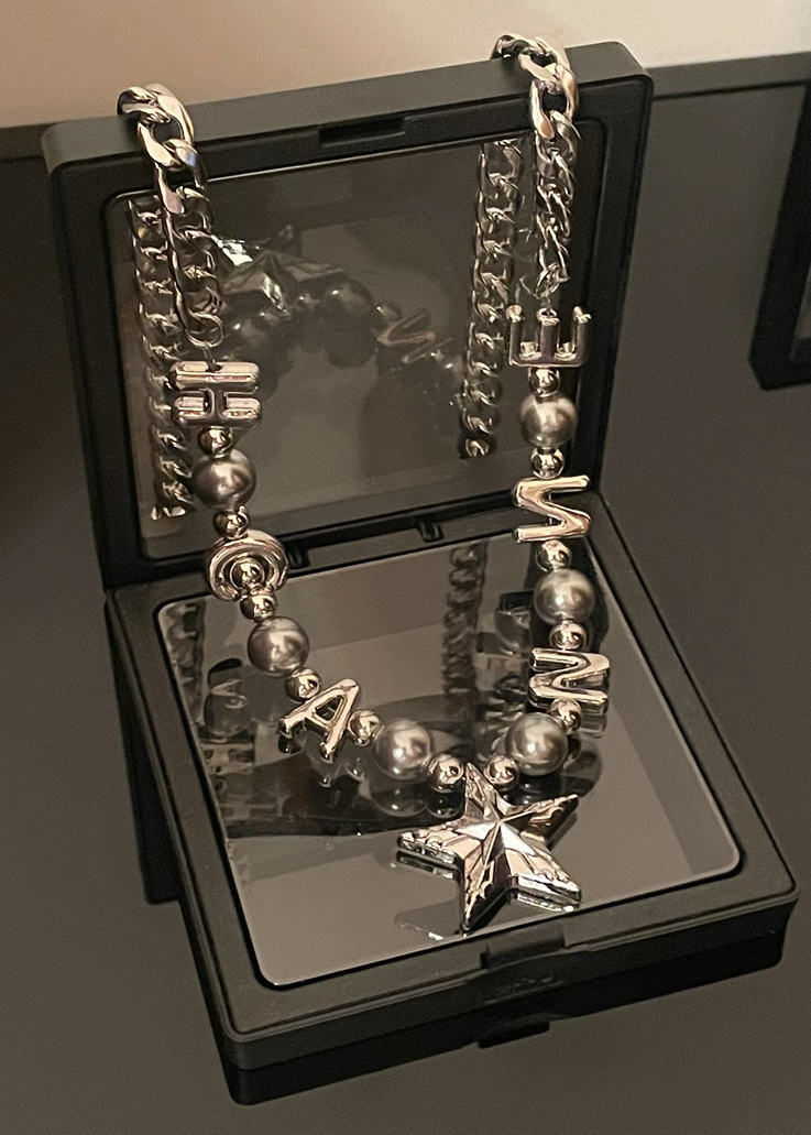 STAR BEAD CHAIN NECKLACE BEDES4606