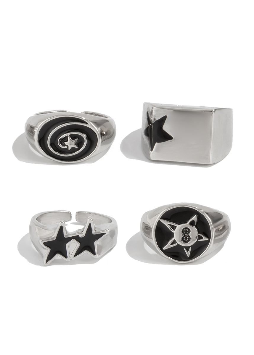 VINTAGE STAR RING SET BEDES4687