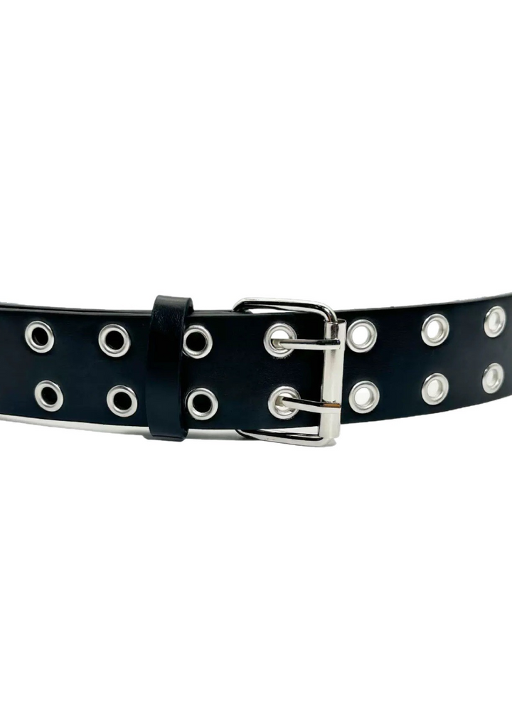 DOUBLE PIN EYELET WIDE BELT BEDES4741