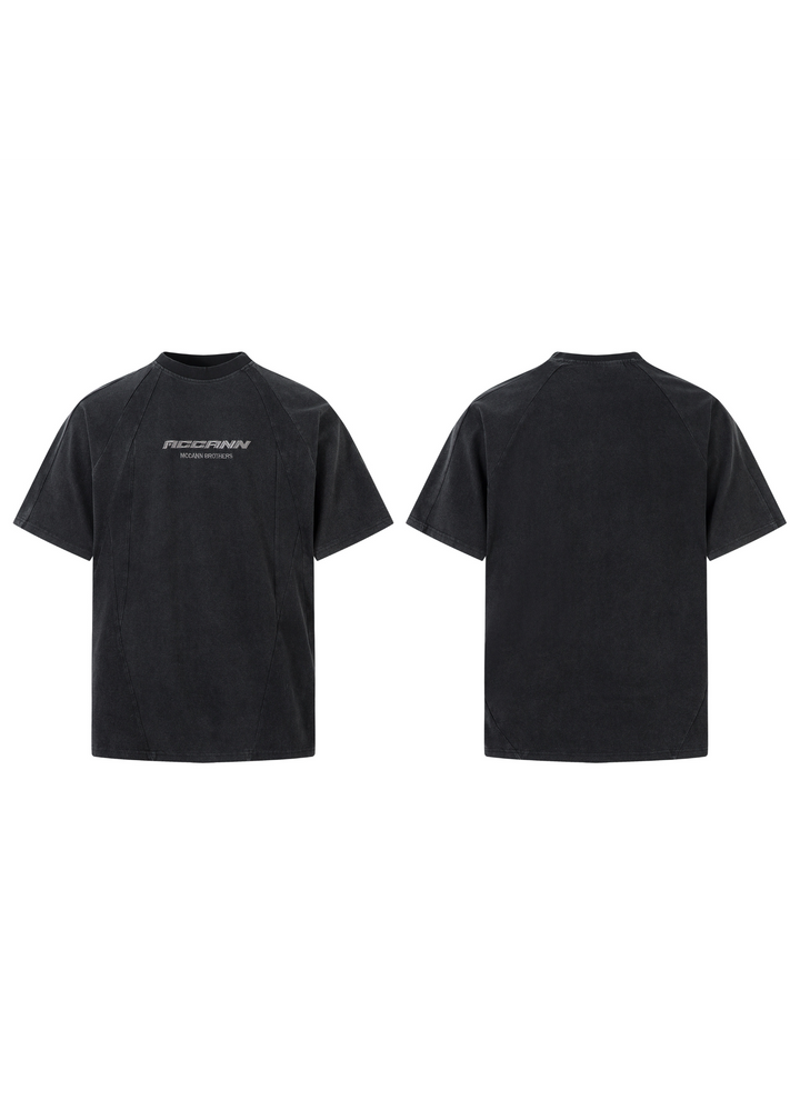WASHED PANEL LOGO T-SHIRT DFDES4590
