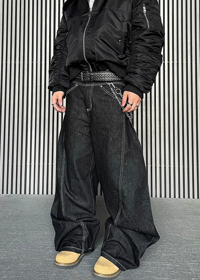 CURVE STITCH WIDE LEG DENIM DFDES4497