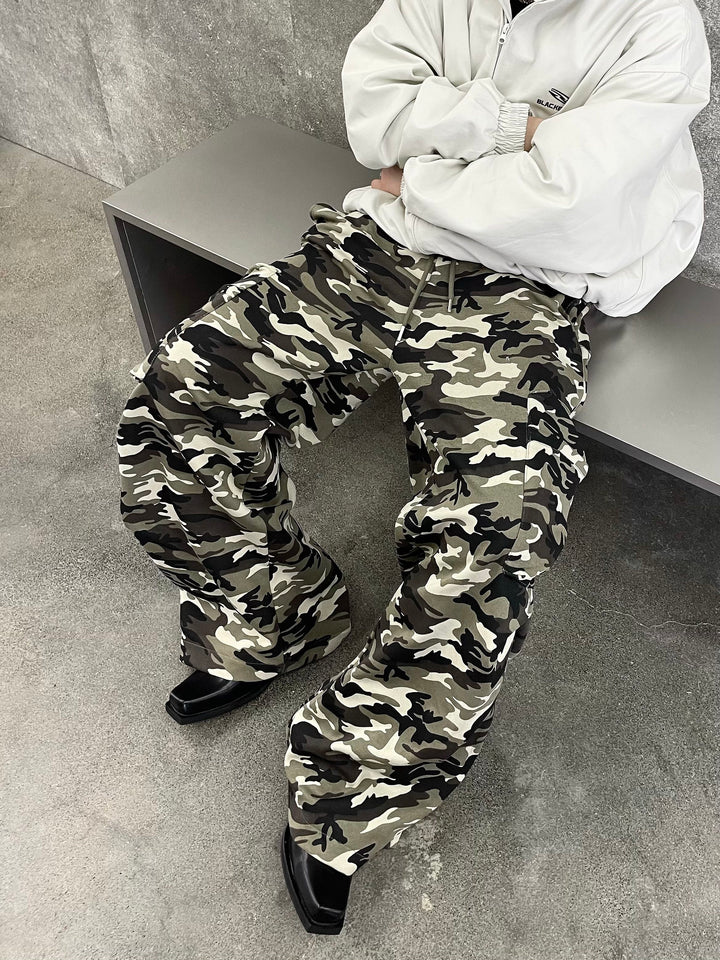CAMO CARGO PANTS DFDES4437