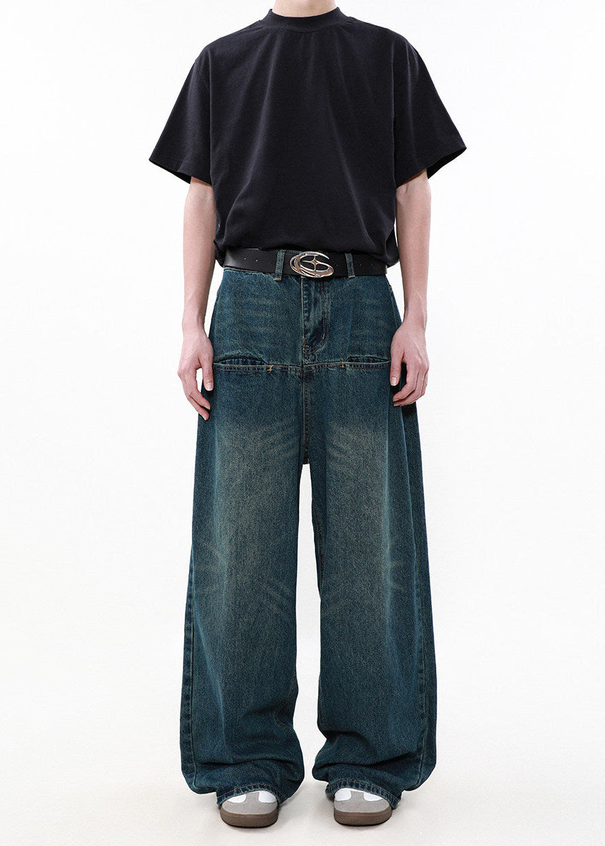 FRONT POCKET WIDE DENIM AEDES4560