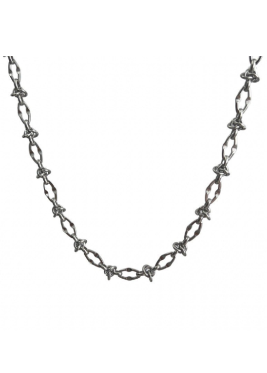 INDUSTRIAL CHAIN NECKLACE BEDES4677