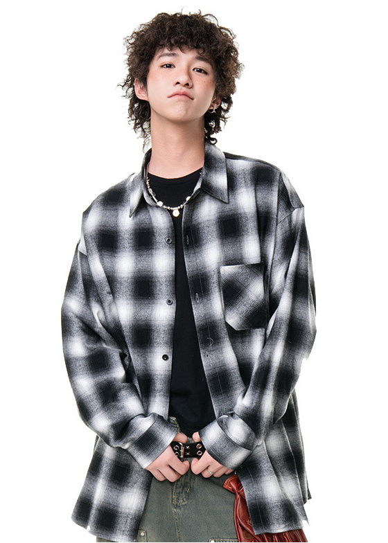 OMBRE CHECK SHIRT BEDES4554