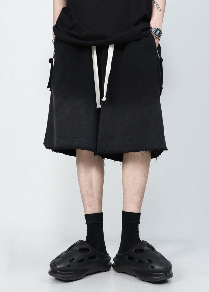 SWEAT WIDE HALF PANTS MNDES4457