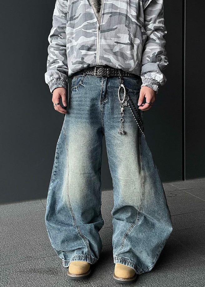 VINTAGE FADE BAGGY DENIM PANTS DFDES4496