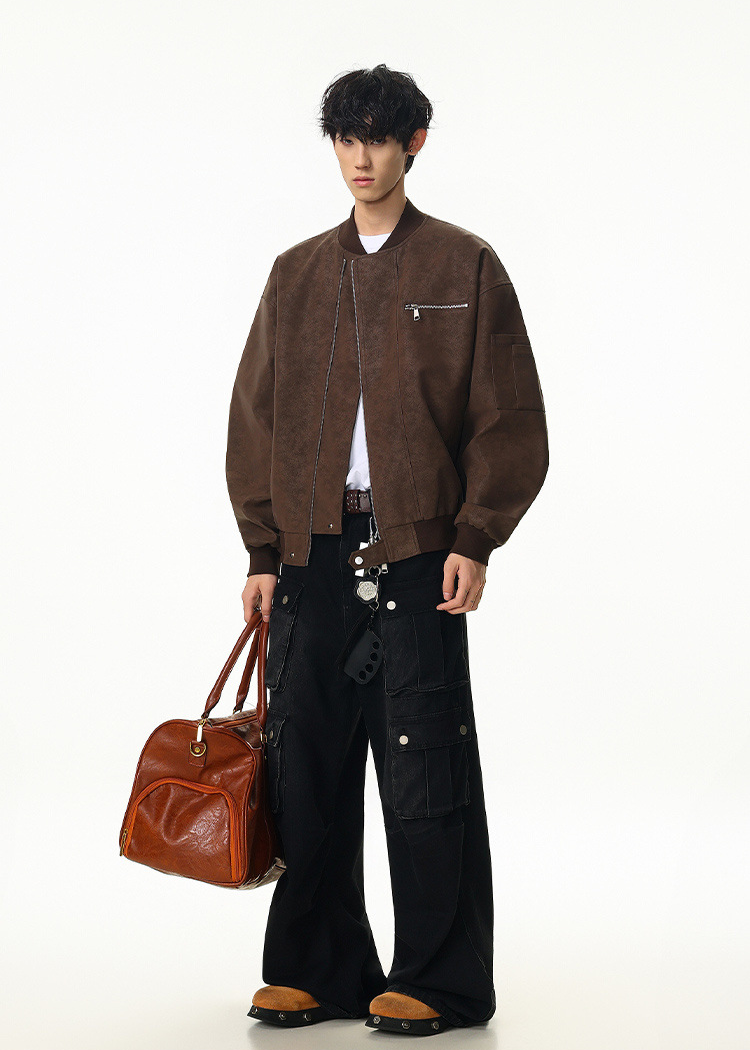 ZIP POCKET BLOUSON BEDES4539