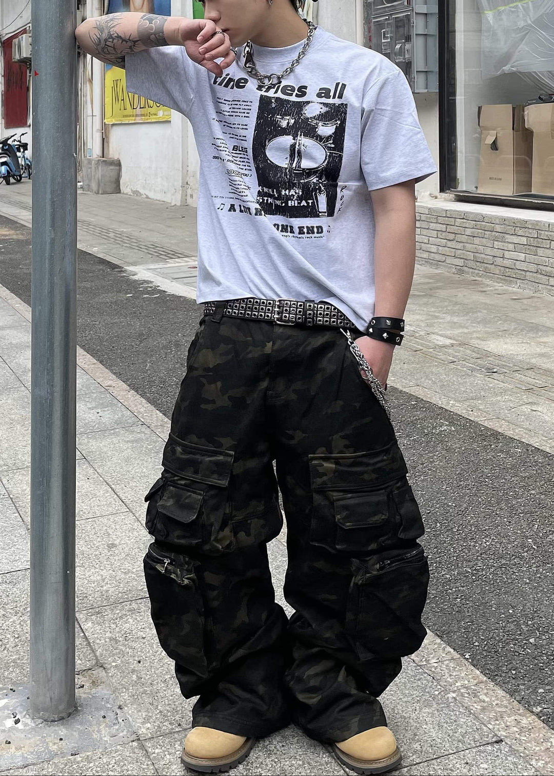 VINTAGELIKE GRAPHIC T-SHIRT DFDES4620