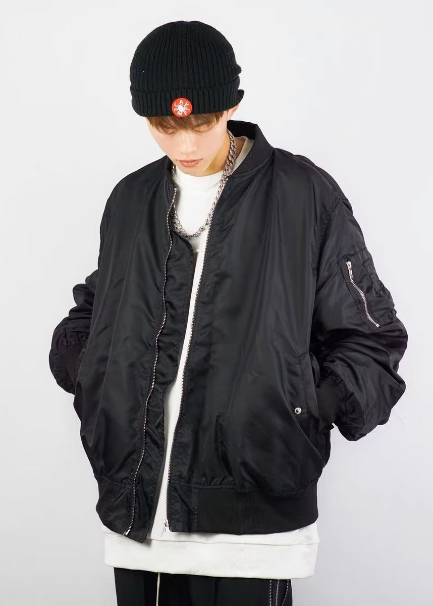 BACK SKELETON BOMBER JACKET BEDES4538