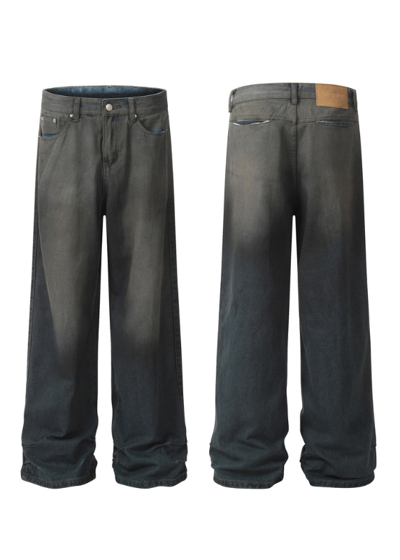 GRADATION WIDE WASHED DENIM AEDES4595