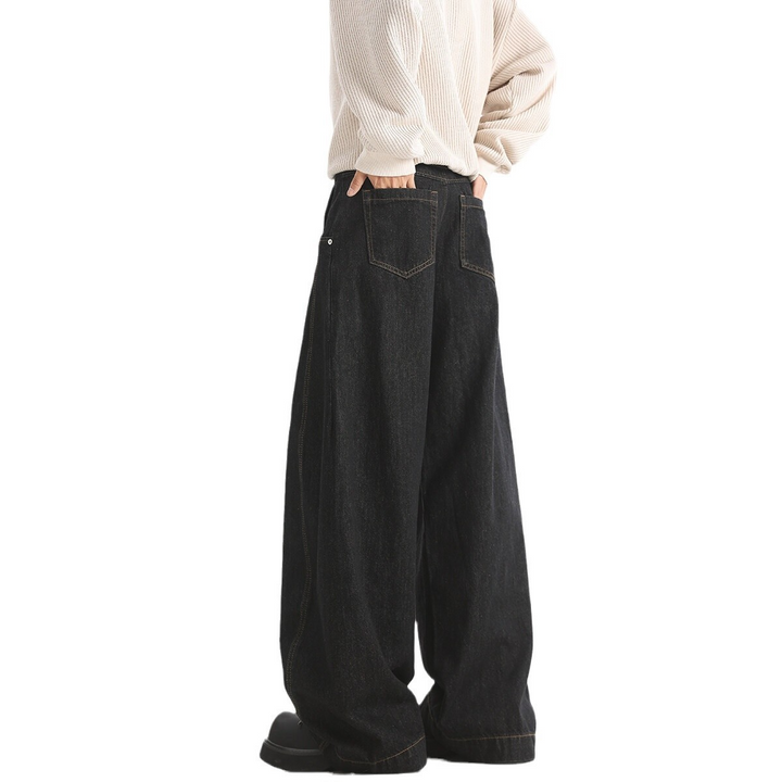 WIDE LEG DENIM PANTS BEDES4551