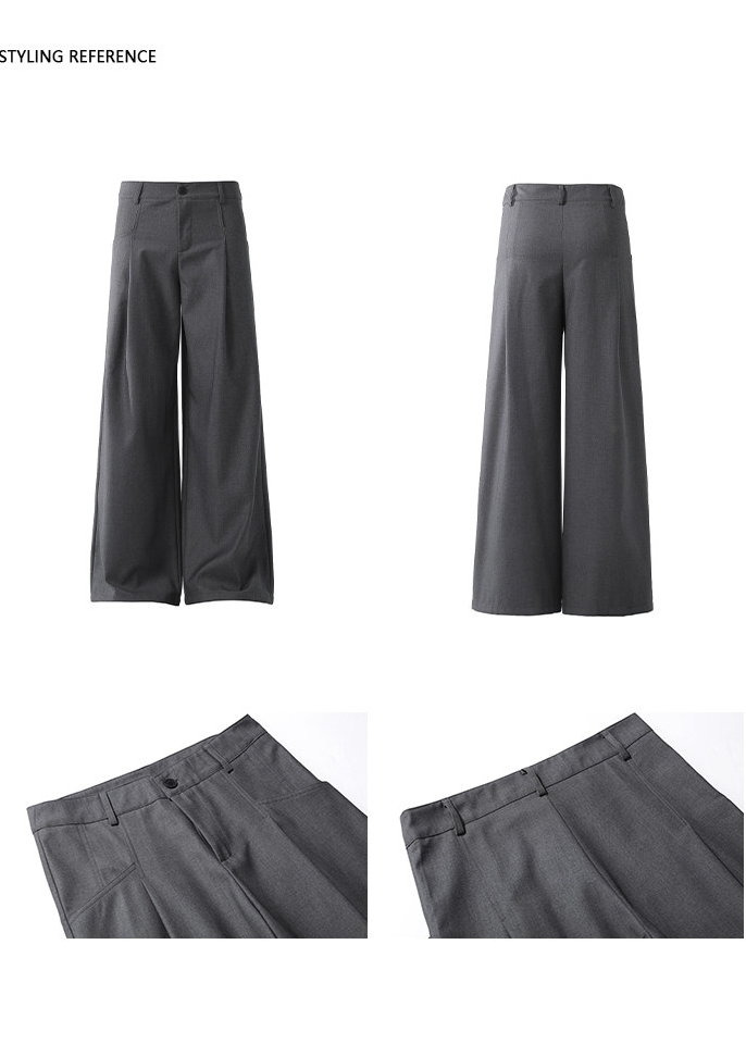 DRAPE WIDE SLACKS AEDES4601