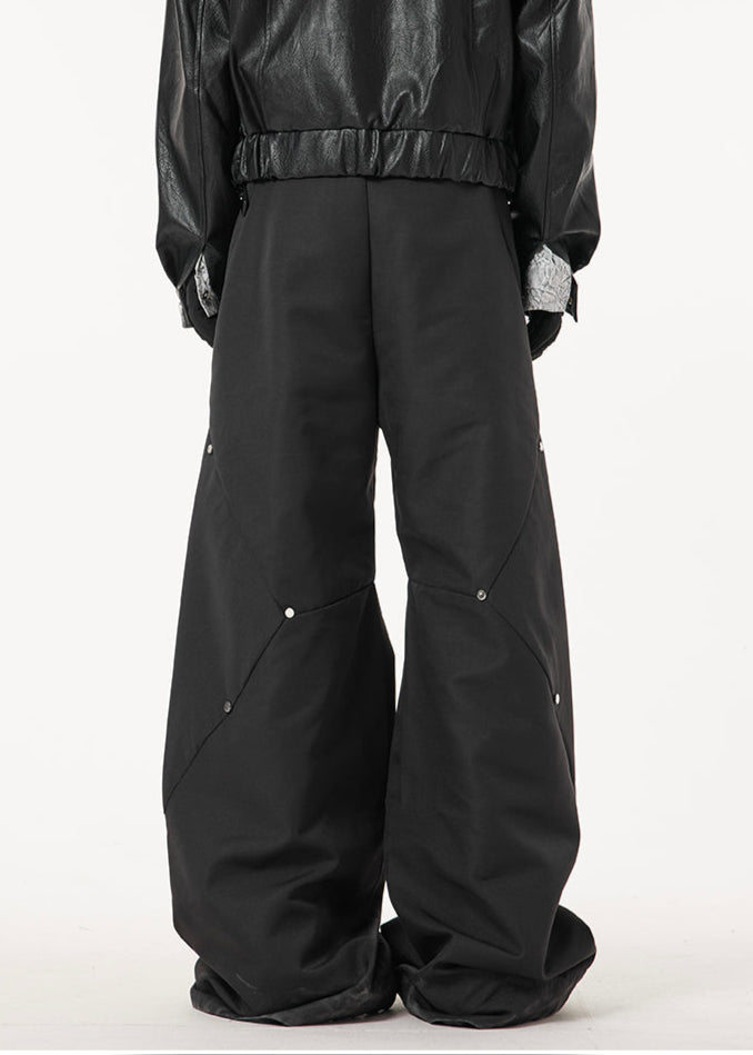 RIVET DESIGNED WIDE SLACKS DFDES4434 – Deuku