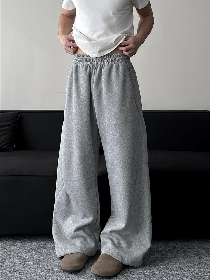 DRAPE WIDE SWEAT PANTS BEDES4731