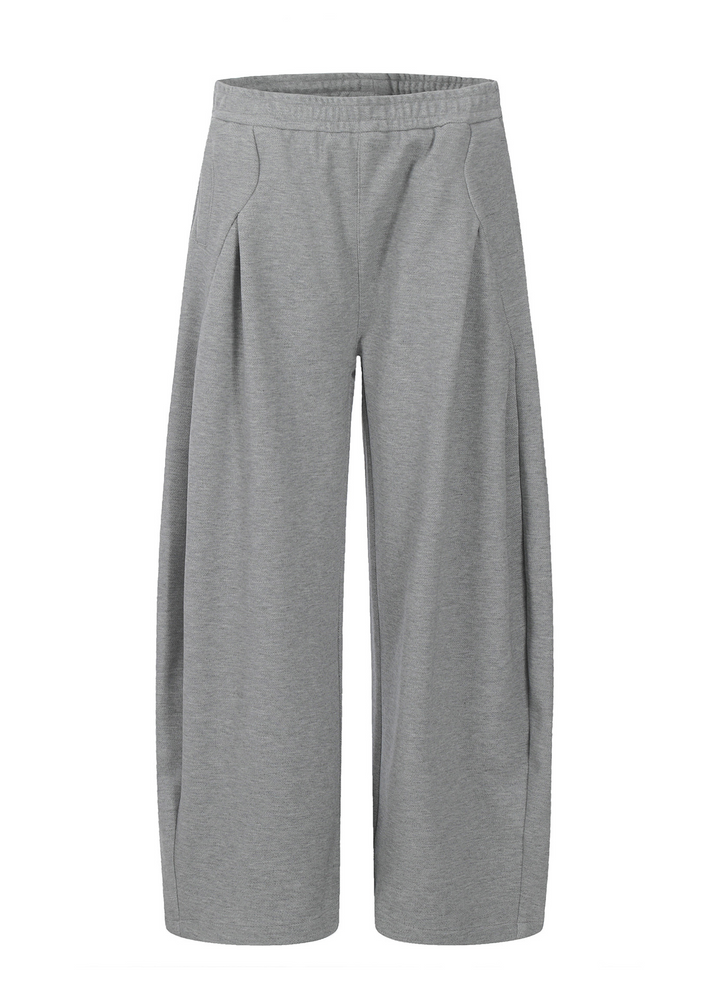CURVED TUCK WIDE SWEAT PANTS BEDES4761
