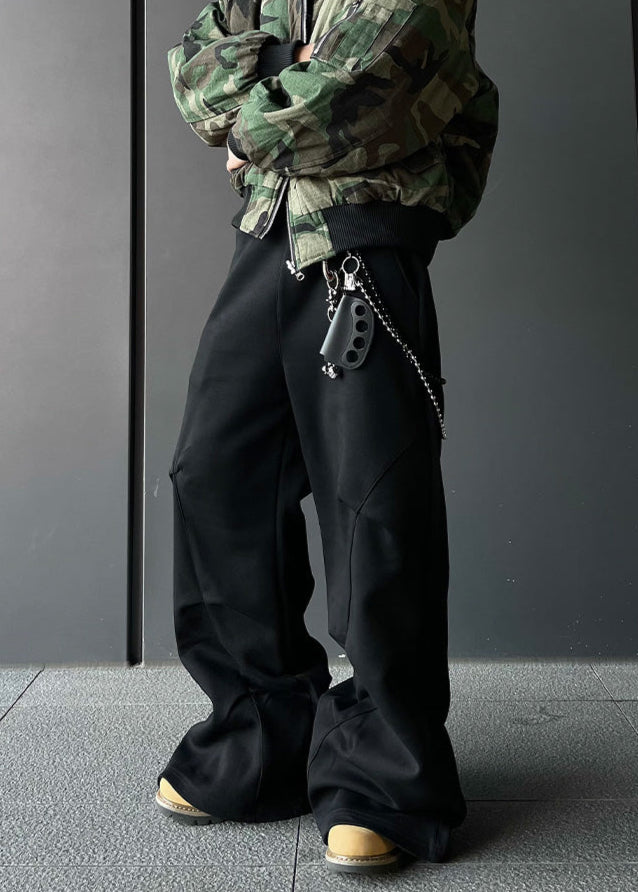 TUCK WIDE SWEAT PANTS DFDES4444