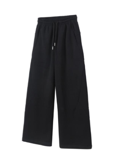 DRAPE WIDE SWEAT PANTS BEDES4731