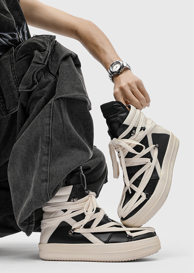 WRAP LACE HIGH-TOP SNEAKER BEDES4696
