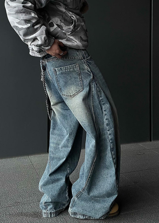 VINTAGE FADE BAGGY DENIM PANTS DFDES4496