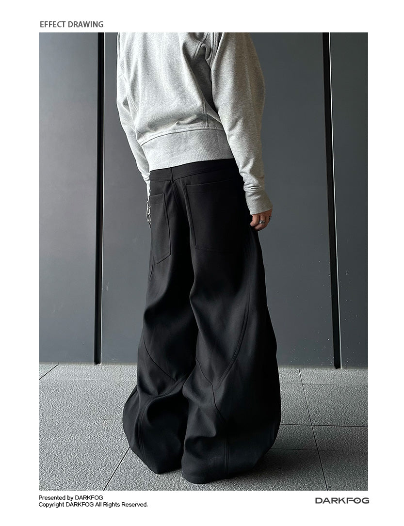 RIVET WIDE CURVE PANTS DFDES4440