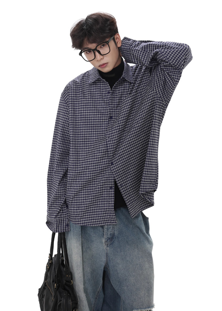 MICRO PLAID NORMCORE SHIRT BEDES4628