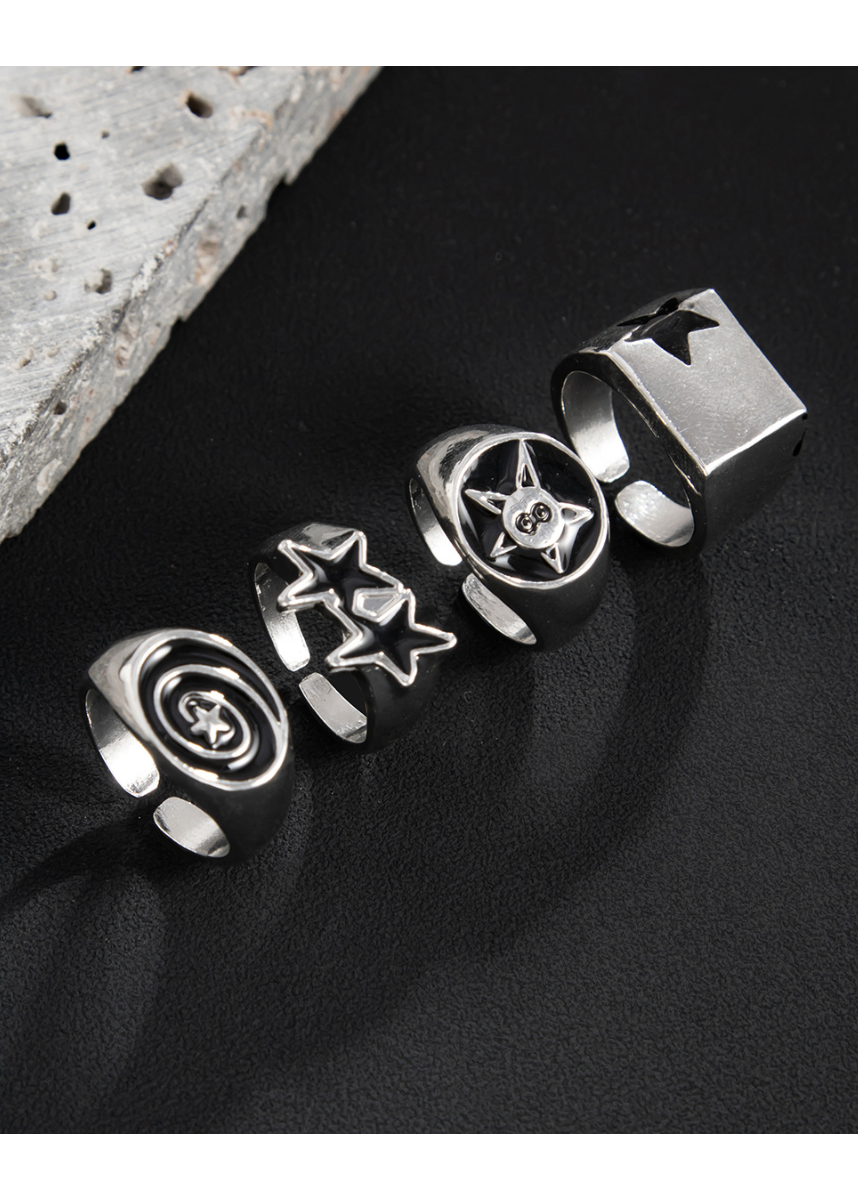 VINTAGE STAR RING SET BEDES4687