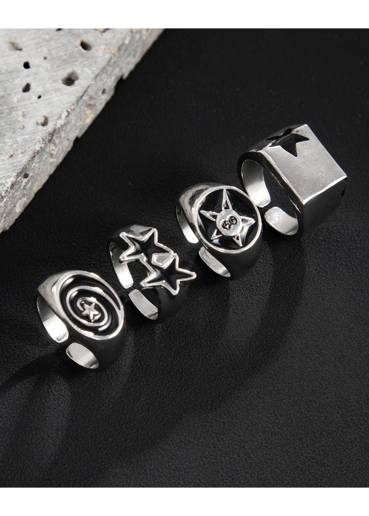 VINTAGE STAR RING SET BEDES4687