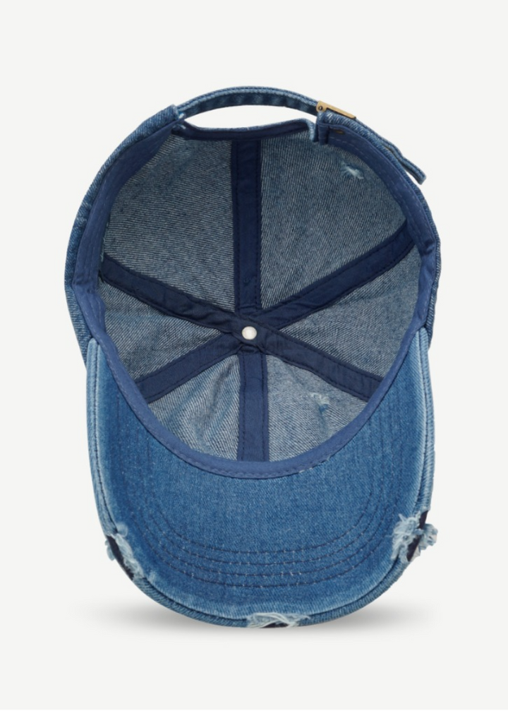 CRASH WASH DENIM CAP BEDES4735
