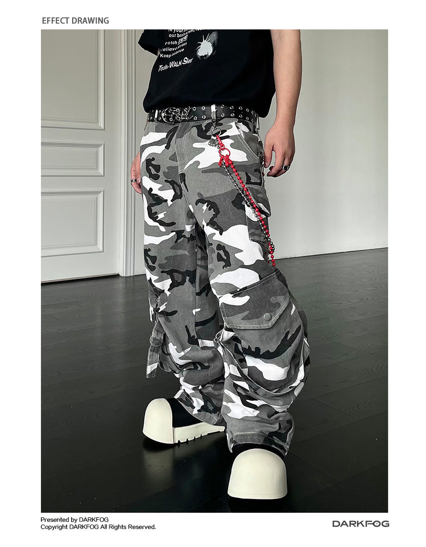 CAMO CARGO PANTS DFDES4435