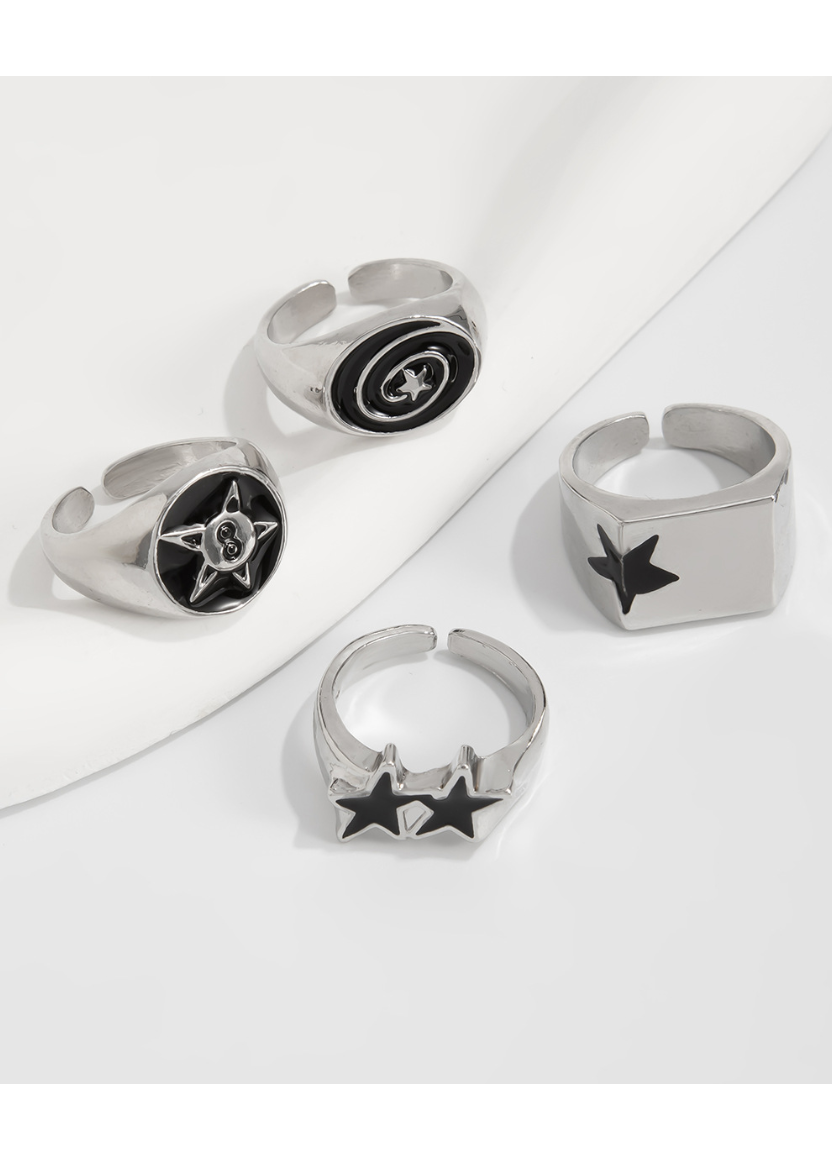 VINTAGE STAR RING SET BEDES4687