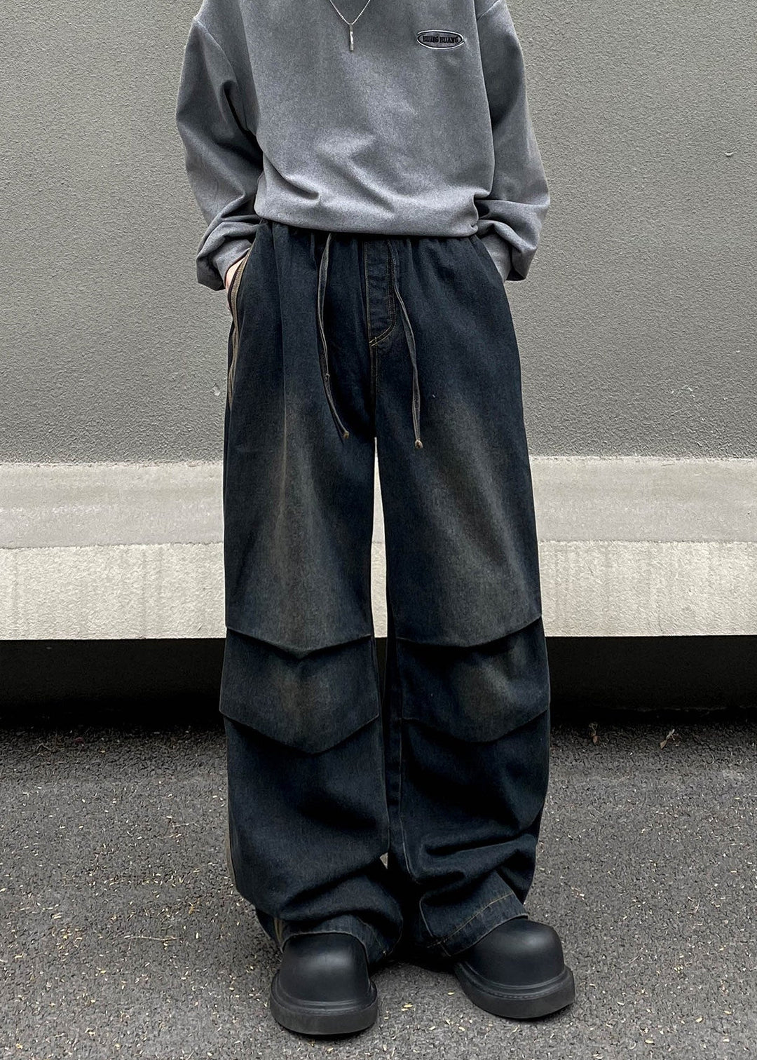 SIDE LINE FADE DENIM PANTS AEDES4555