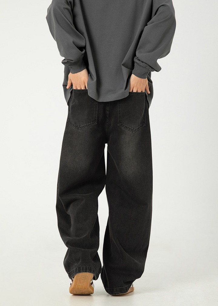 CURVE WIDE DENIM PANTS BEDES4528