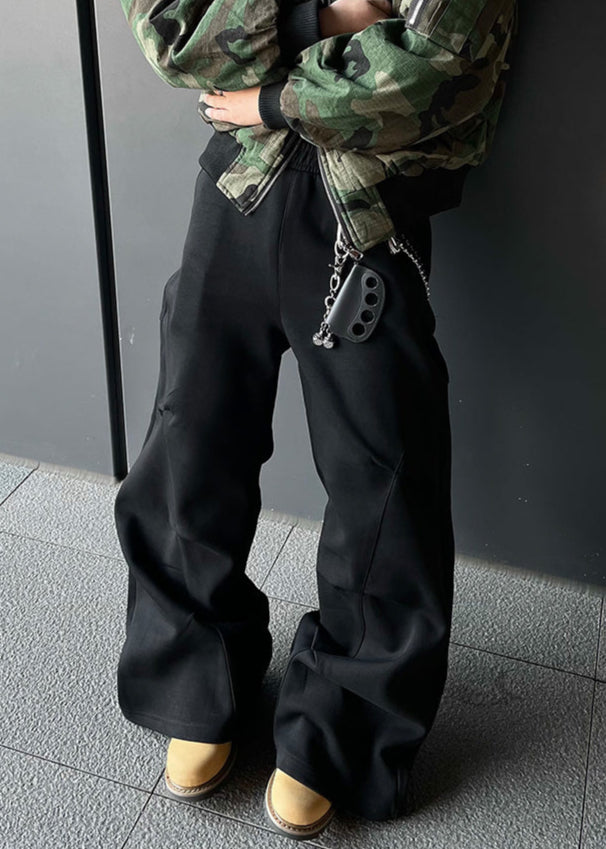 TUCK WIDE SWEAT PANTS DFDES4444