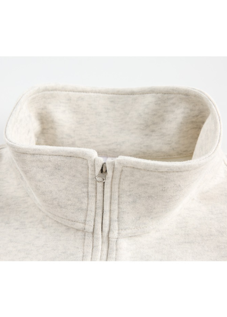 HALF-ZIP SWEAT TOP BEDES4552