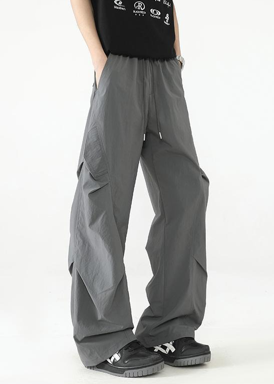 3D PANEL WIDE EASY PANTS BEDES4764