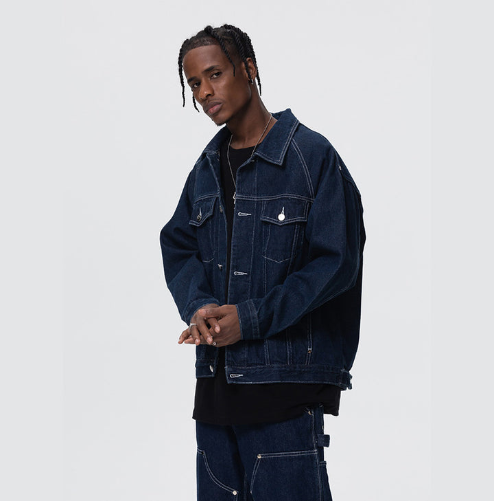 STITCH DENIM JACKET UWDES4408