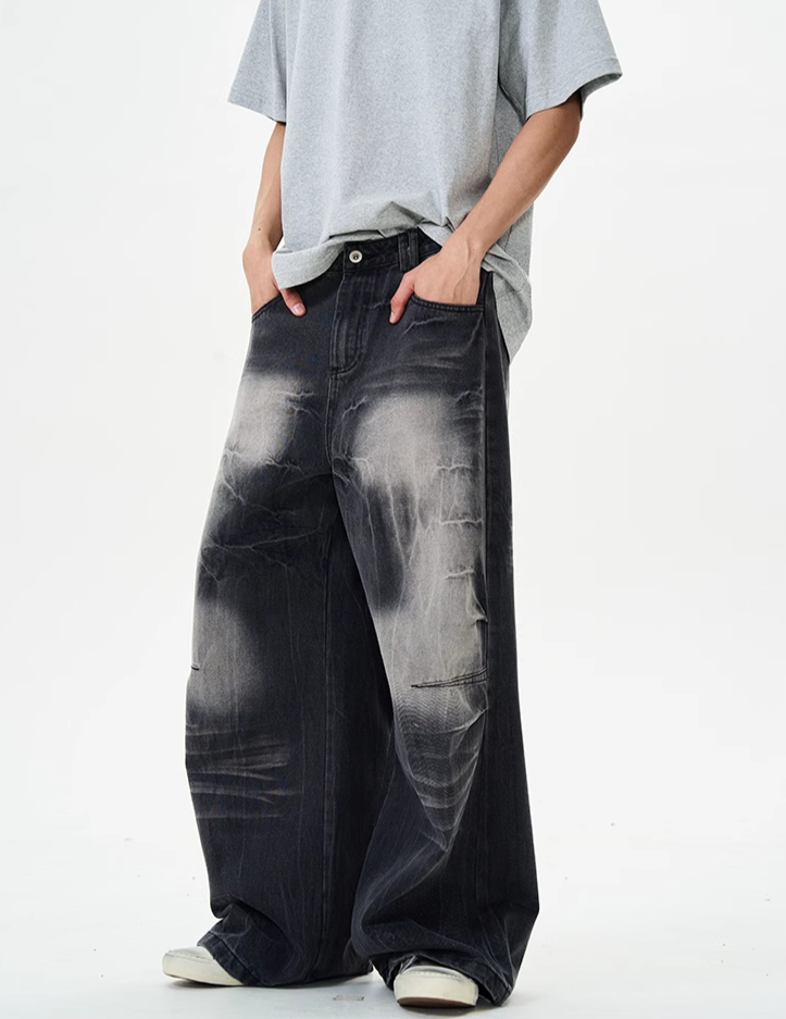 WASHED DENIM PANTS WLDES4365