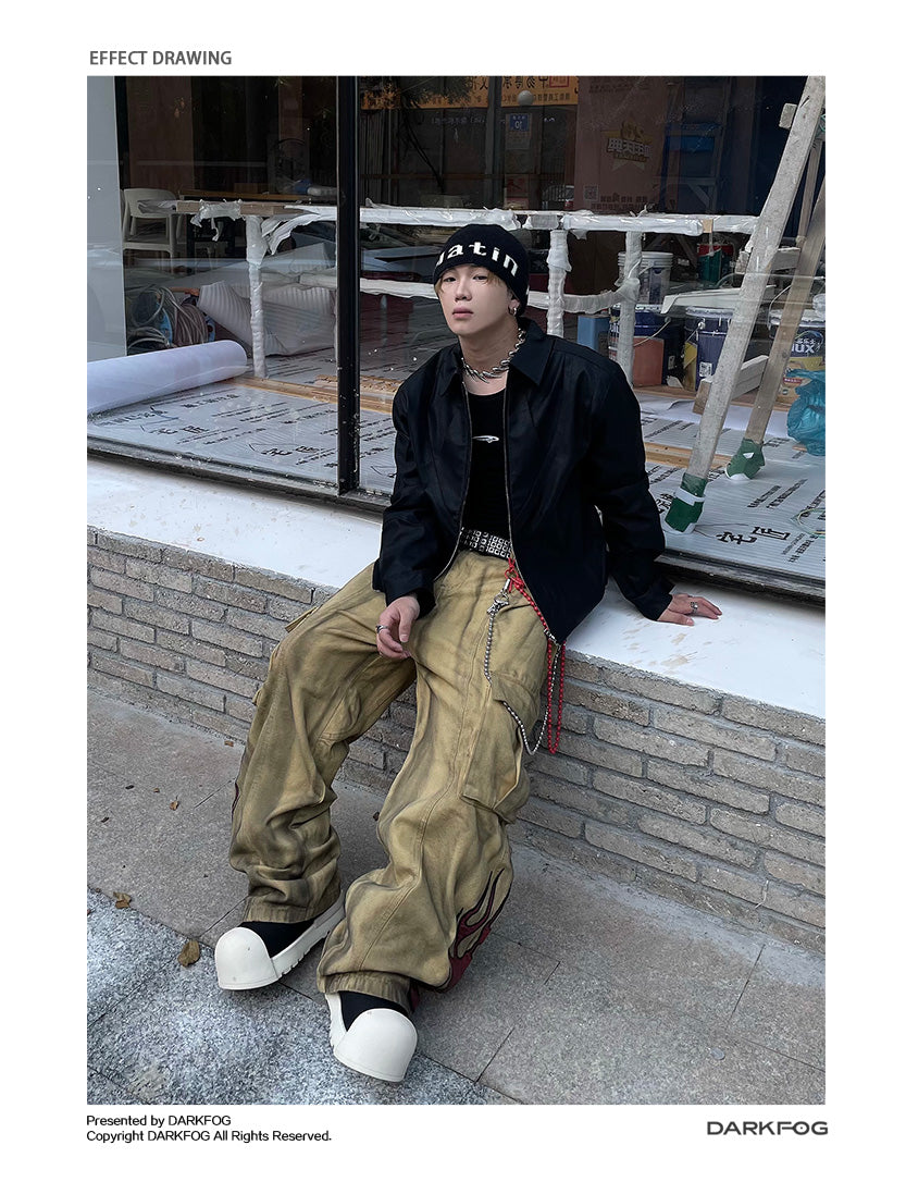 FLAME WIDE CARGO PANTS DFDES4439