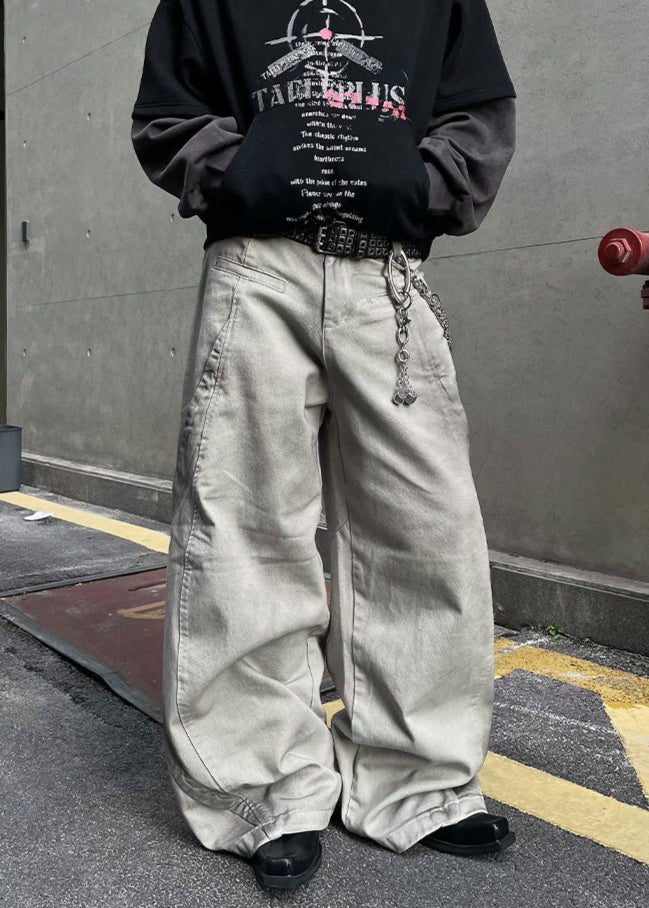 BAGGY DENIM PANTS DFDES4477