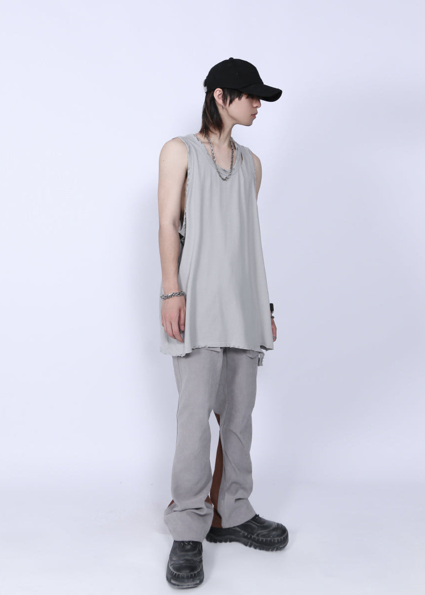 RIPPED TANK TOP MNDES4464