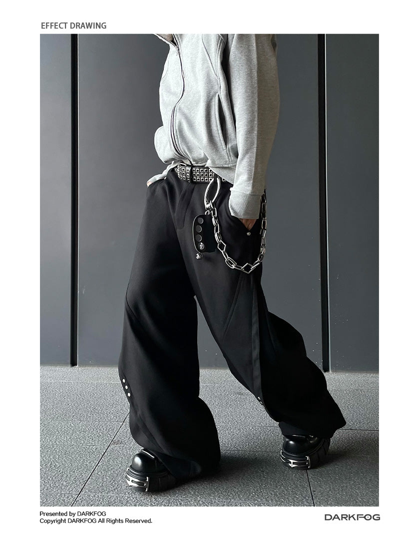 RIVET WIDE CURVE PANTS DFDES4440