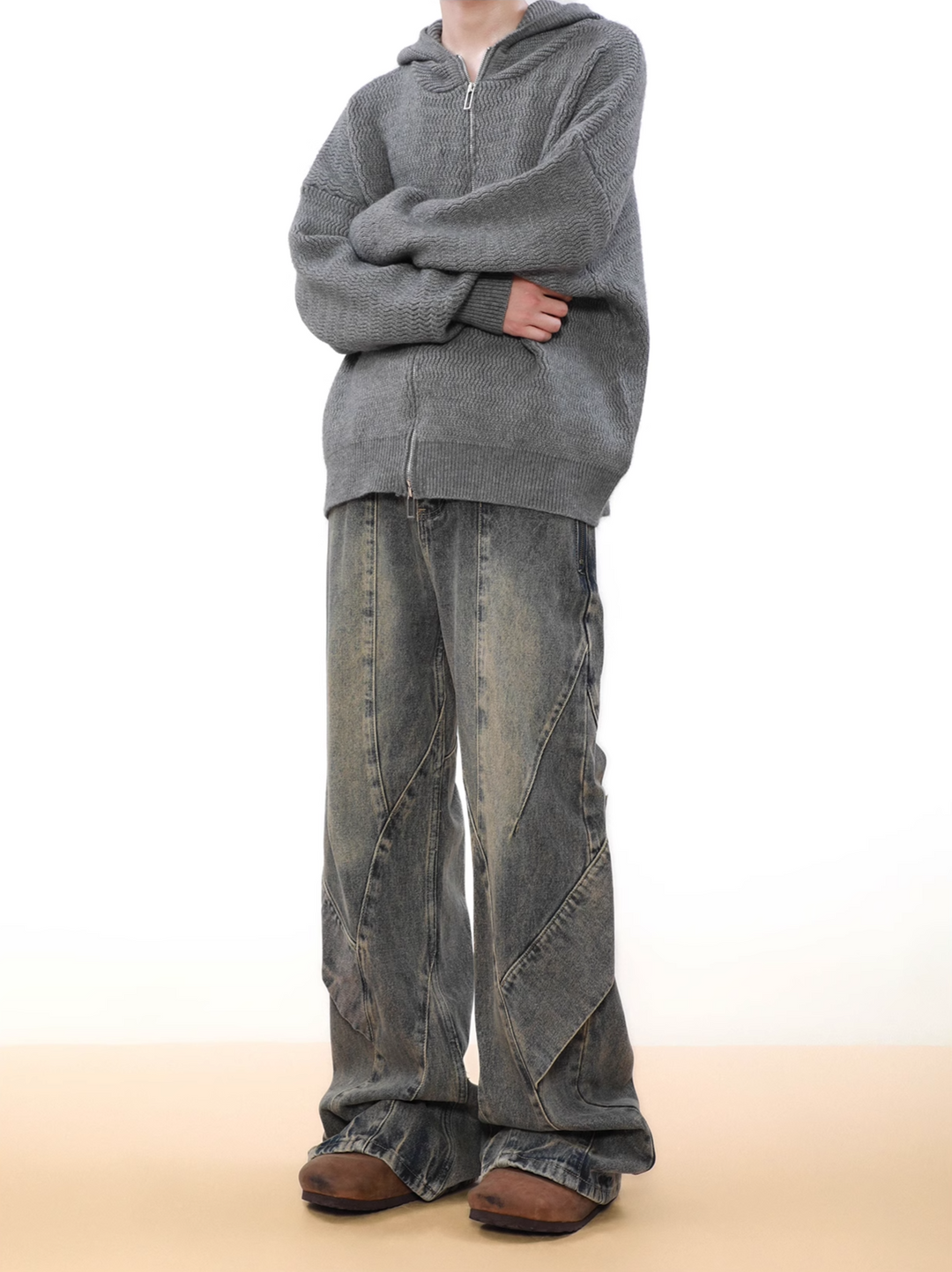 Y*N様 最安値 Washed Denim Wide Pants 36インチ Y*N様 Y*N様 最安値 Washed Denim Wide Pants 36インチ Y*N様