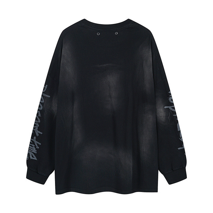 SMOKE DYE LOGO LONG TEE BEDES4514