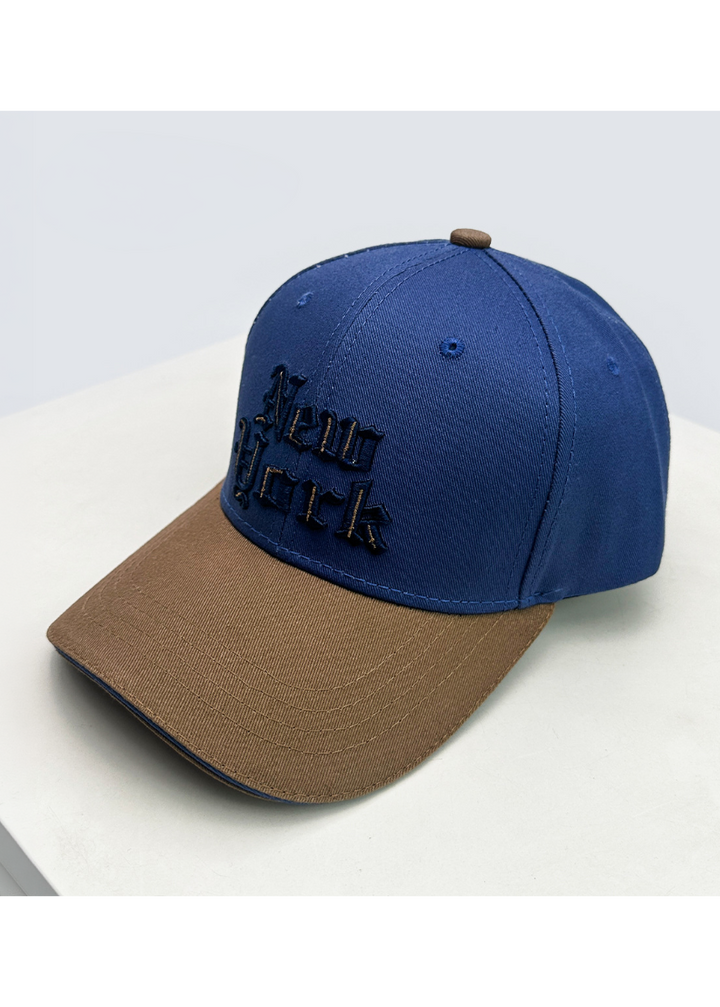 TWO TONE LOGO EMBROIDERY CAP BEDES4740