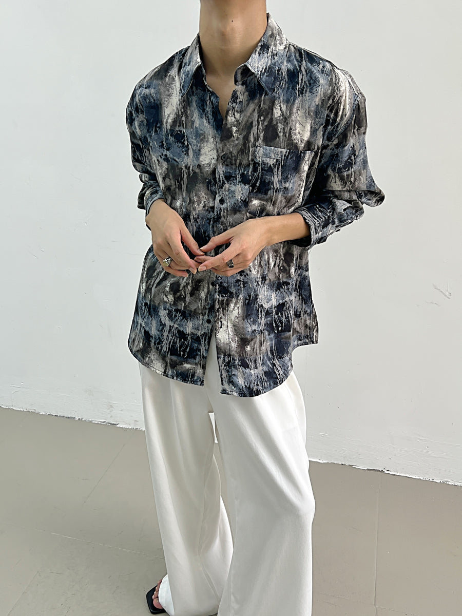 PATTERNED LONG SHIRT DES4285