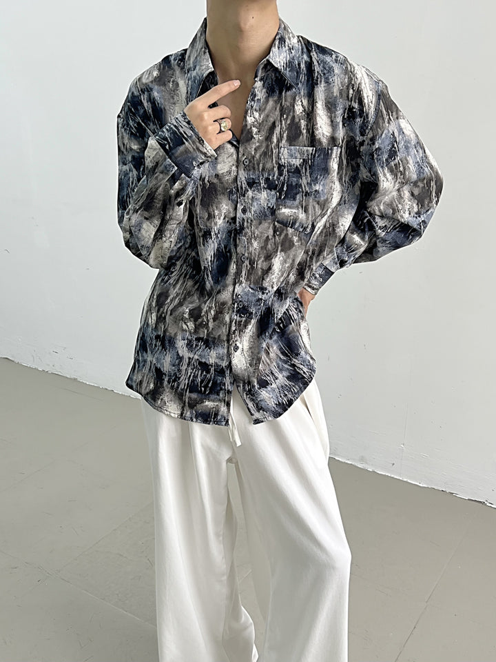 PATTERNED LONG SHIRT DES4285