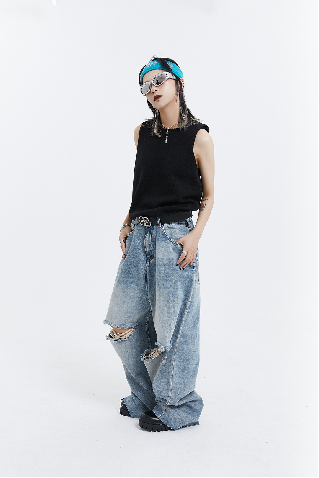 ダメージ ウォッシュ デニム パンツ – Deuku ダメージ ウォッシュ デニム パンツ – Deuku