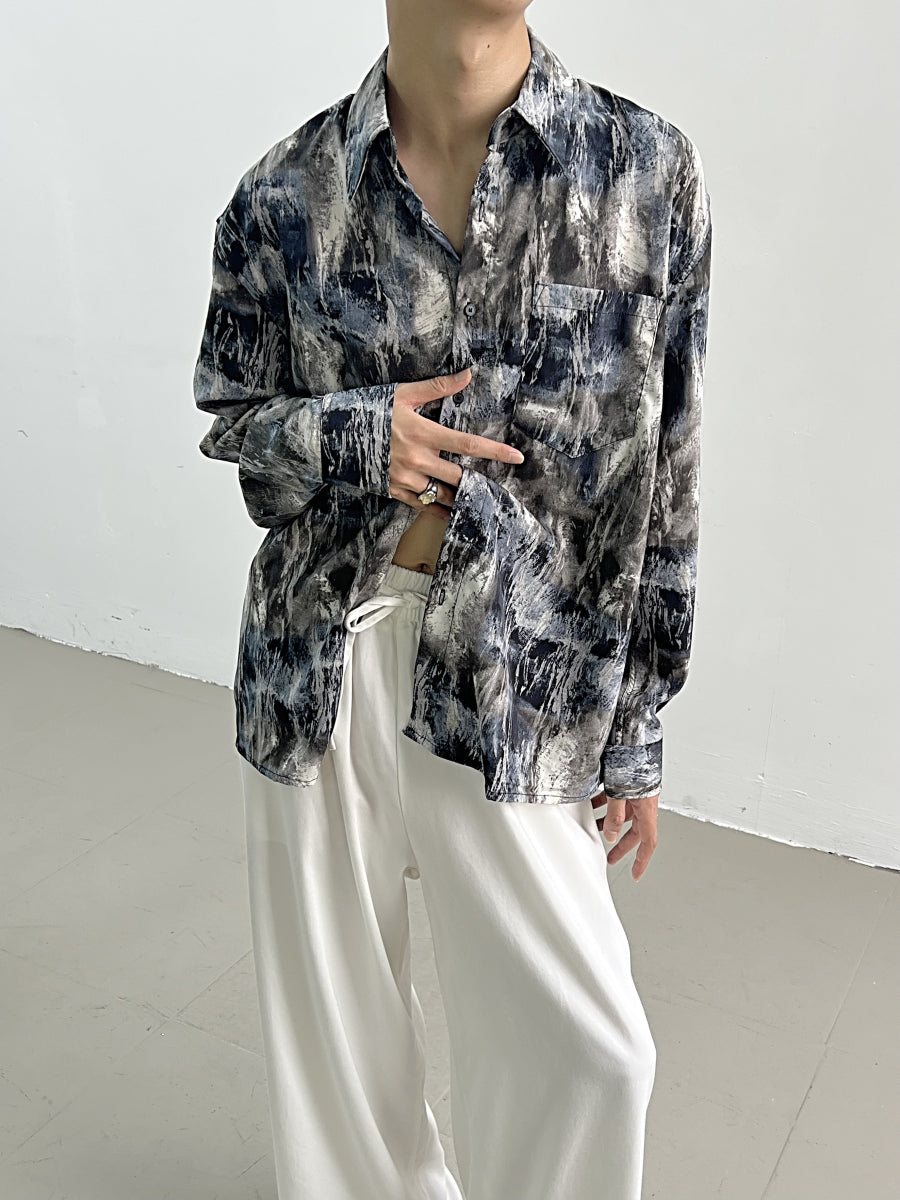 PATTERNED LONG SHIRT DES4285