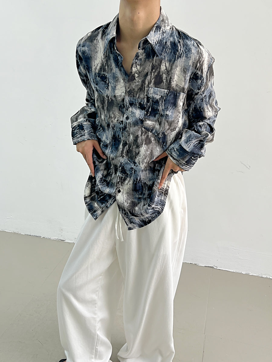 PATTERNED LONG SHIRT DES4285